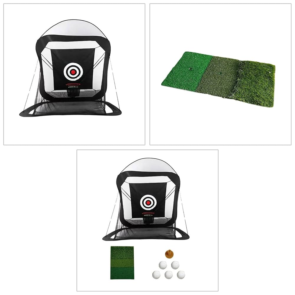 Amazon | ゴルフチッピングネットポータブルゴルフ練習ネット